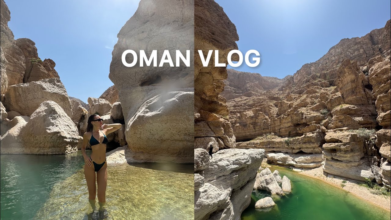OMAN vlog | part 2 Wadi Shab | Mutrah Souq