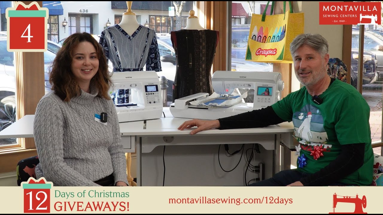 Рождественские подарки от Montavilla Sewing Center, День 4