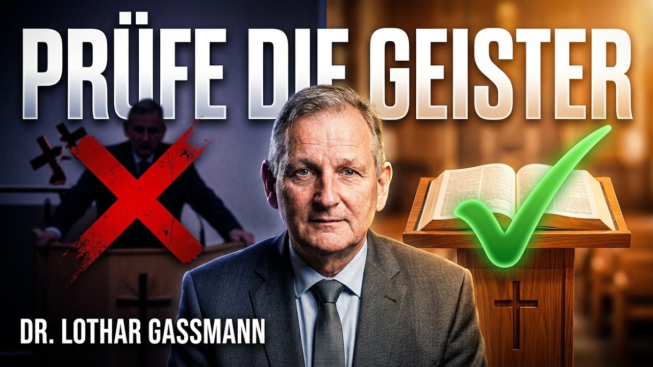 Dr. Lothar Gassmann: ANTICHRISTEN, FALSCHE PROPHETEN und PRÜFUNG DER GEISTER!