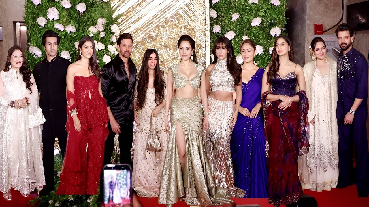 Ramesh Taurani Diwali Party 2025 | Salman Khan Bro Sohail, Hrithik, Nora, Sonakshi, Mrunal, Nushrat