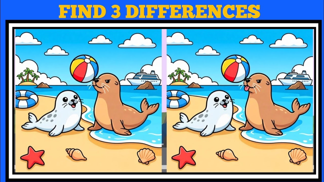 Spot Differences|| #braintest #braingames #spotthedifference #findthedifference #quiz #mindgame 