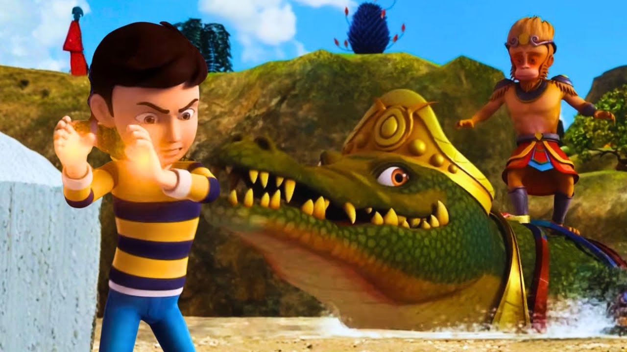 Crocodile King के Belly में Monkey King | Rudra | रुद्र