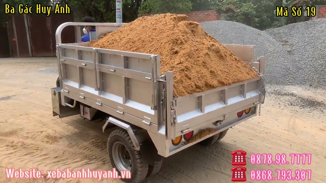 Khách Hàng Quá Bồ Kết Khi Test Thử Xe Ba Gác Máy Dầu Kubota - Xe Ba Bánh Huy Anh | 0878 98 7777