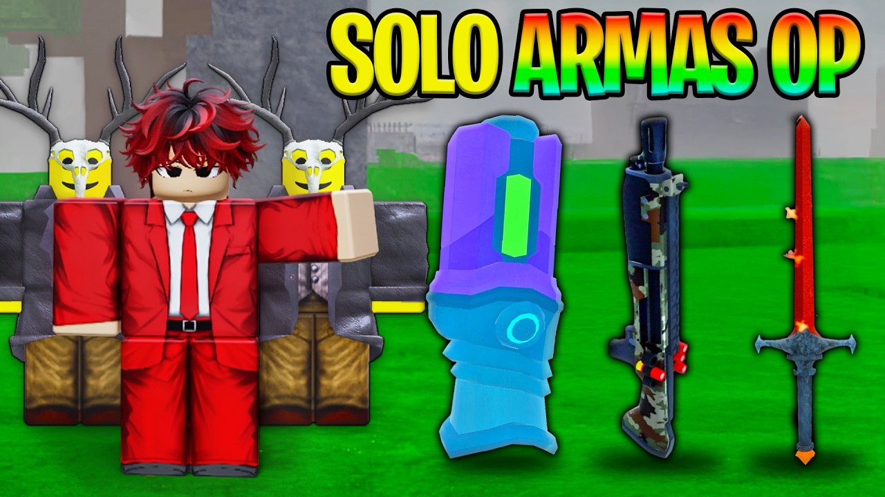 99 Noches pero SOLO puedo usar ARMAS OP (Roblox)