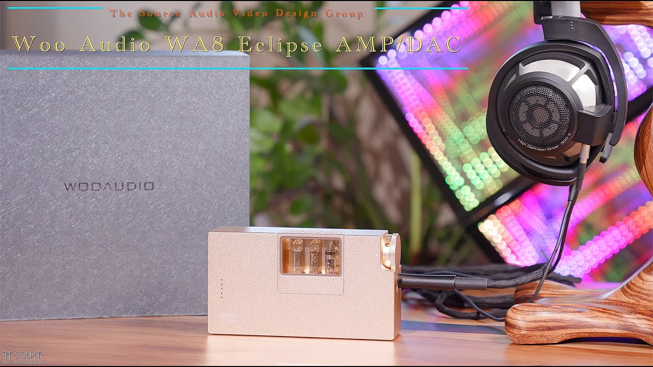 Woo Audio WA8 Eclipse Headphone Tube Amplifier and DAC with the HD800s a heavenly headphone pairing!
