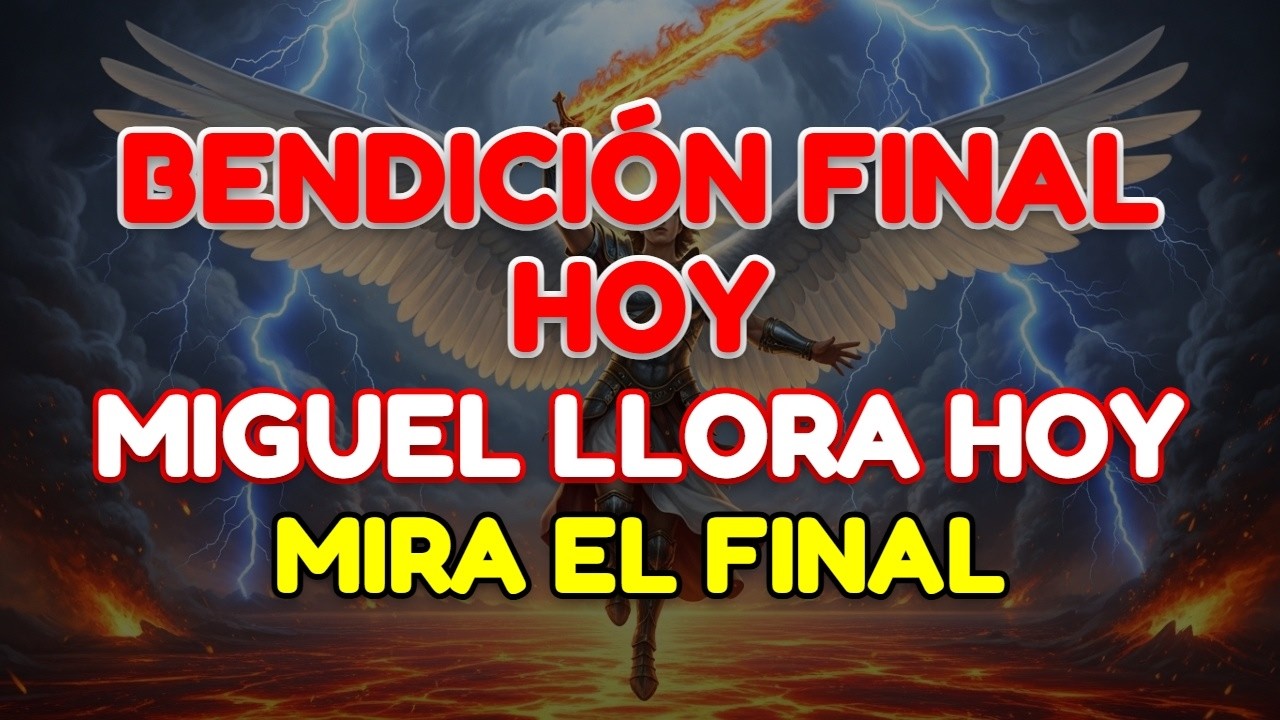 ✨ URGENTE PARA TI: EL ARCÁNGEL MIGUEL LLORA MIENTRAS TU MILAGRO SE ESCAPA DE TUS MANOS