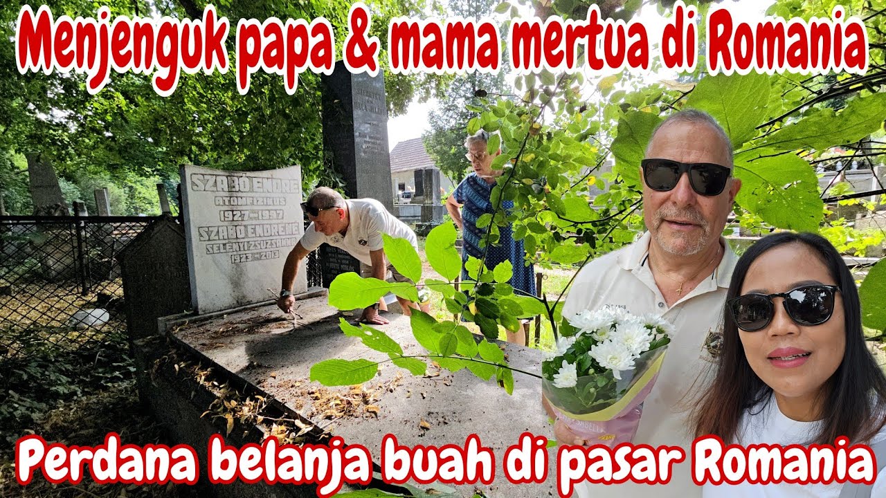 MENJENGUK MAMA & PAPA  MERTUA‼️SHOCK melihat harga buah dipasar Romania || Belanja di PASAR ROMANIA
