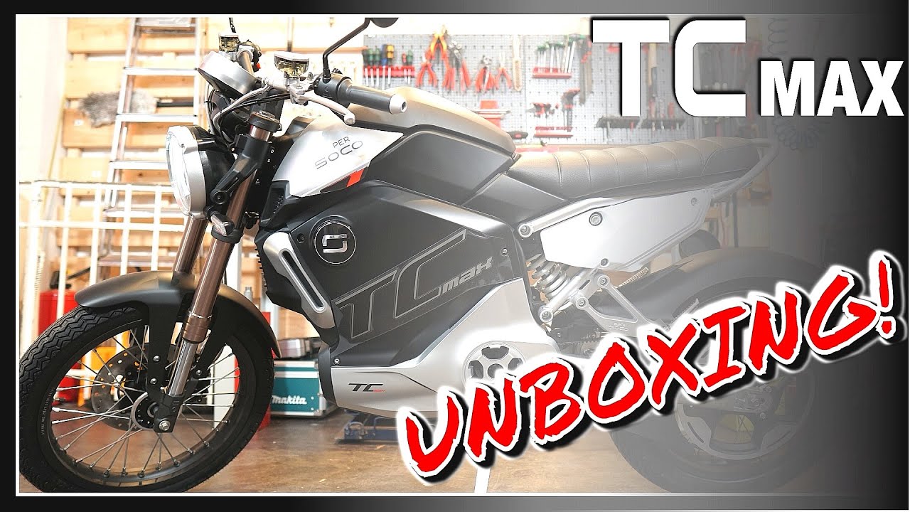 Super Soco TC Max - 95km/h - UNBOXING! Aufbau & Anleitung - Super Soco TC Max - 4.999€ - DEU/GER