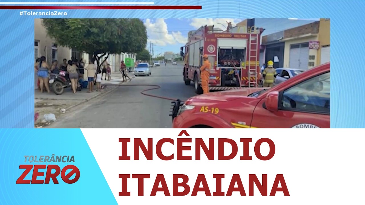 Incêndio em residência é controlado pelo Corpo de Bombeiros em Itabaiana - TZ