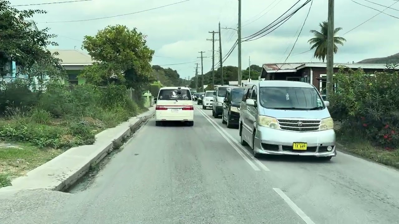 Driving Antigua and Barbuda | Valley Road  | American Road | Old Parham Road | 10 January 2025