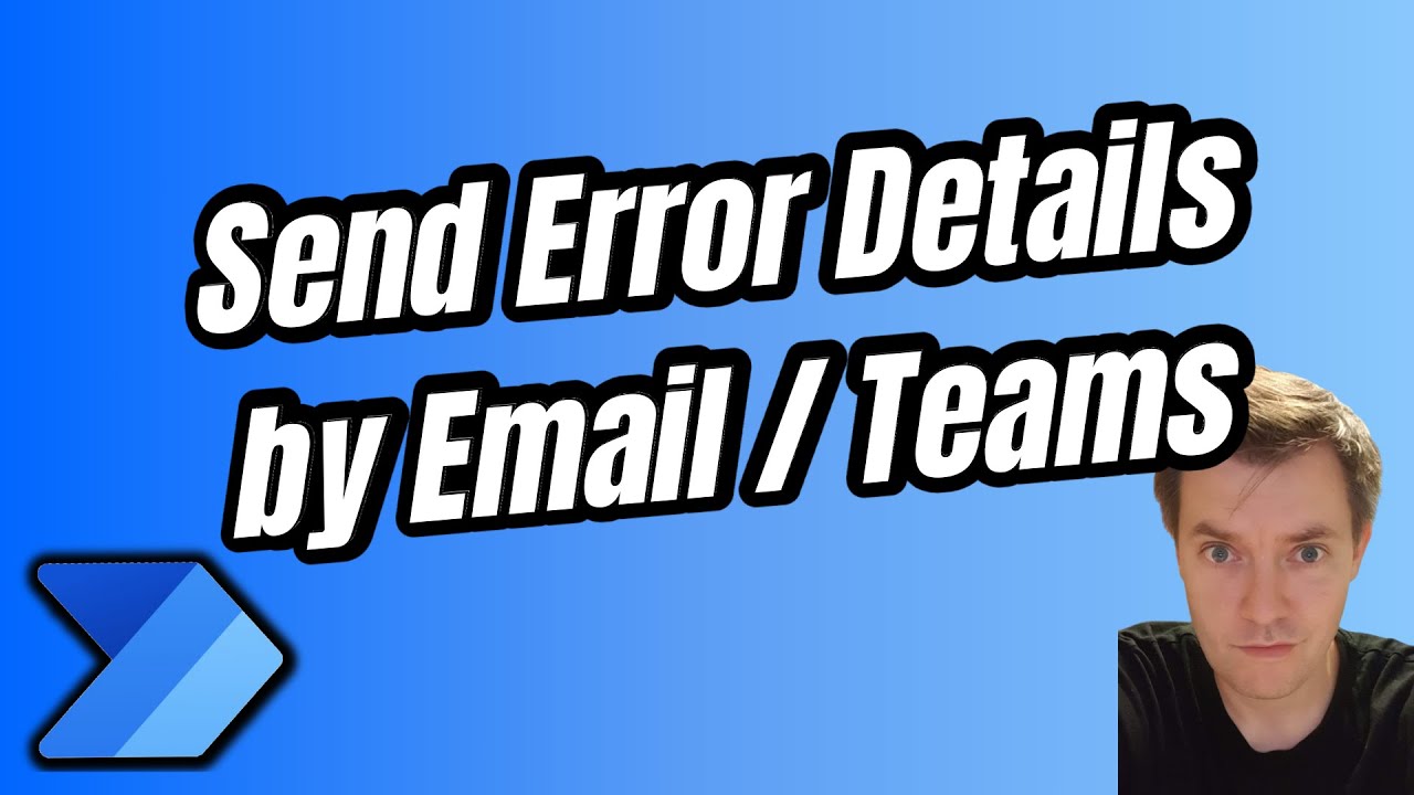 Send Error Code and/or Error details by email in Power Automate Flow