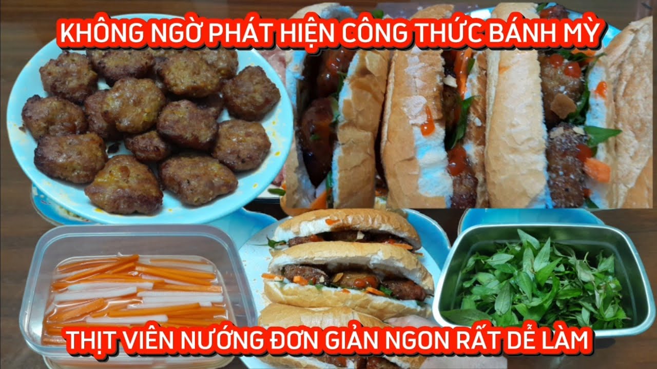Không Ngờ Phát Hiện Công Thức Bánh Mỳ Thịt Nướng Ngon Hấp Dẫn Đơn Giản Rất Dễ Làm 