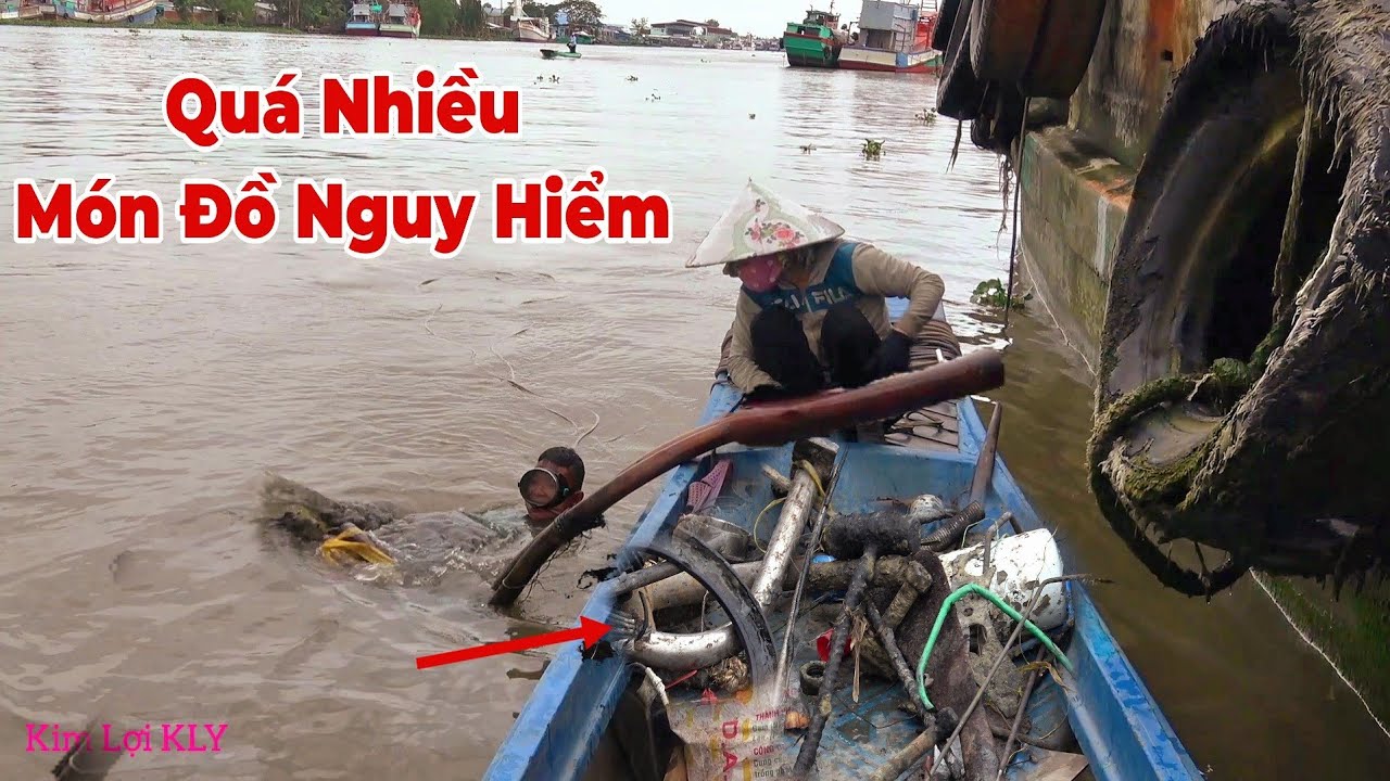101 Loại Đồ Mà Thợ Lặn Mò Dưới Đáy Sông Đem Lên Mới Thấy Nguy Hiểm.
