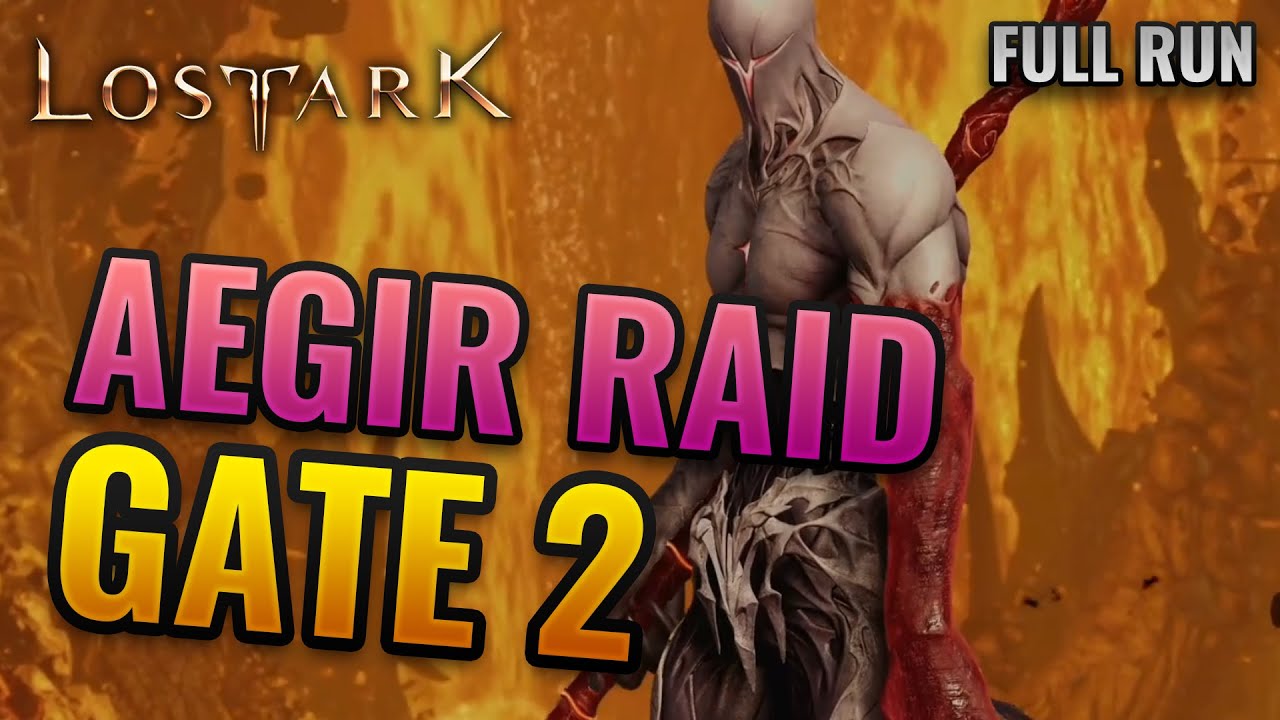 KAZEROS RAID - Aegir Hard Gate 2 Clear (Full Run)