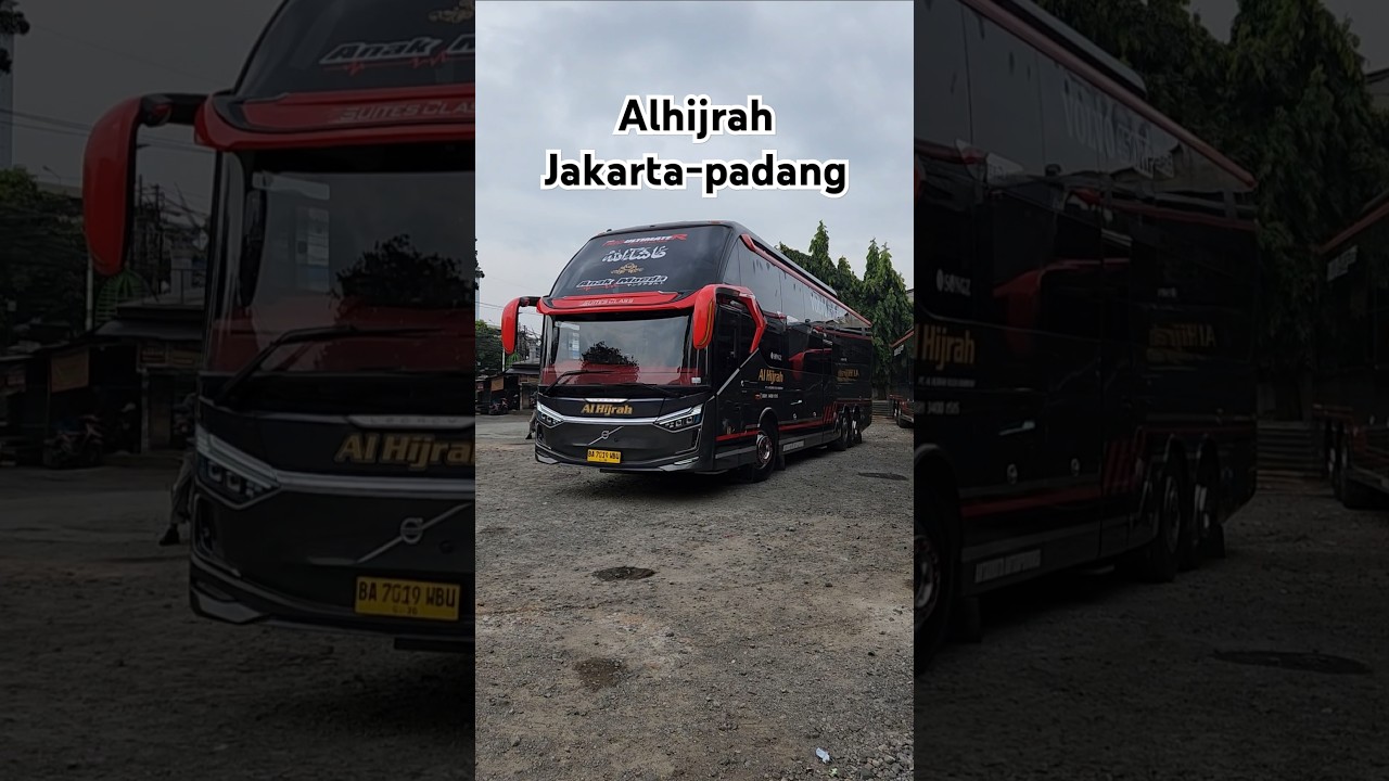 SLEEPER BUS ANTAR PROVINSI ANTAR PULAU, JAKARTA-PADANG #alhijrah #busindonesia #busmania