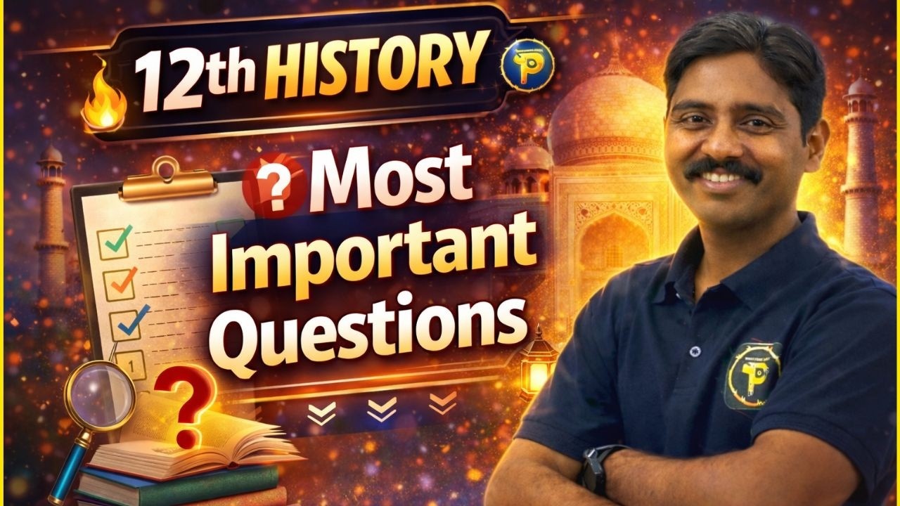 Class 12 History Most Important Questions 2026 | 12th History Important Q&A