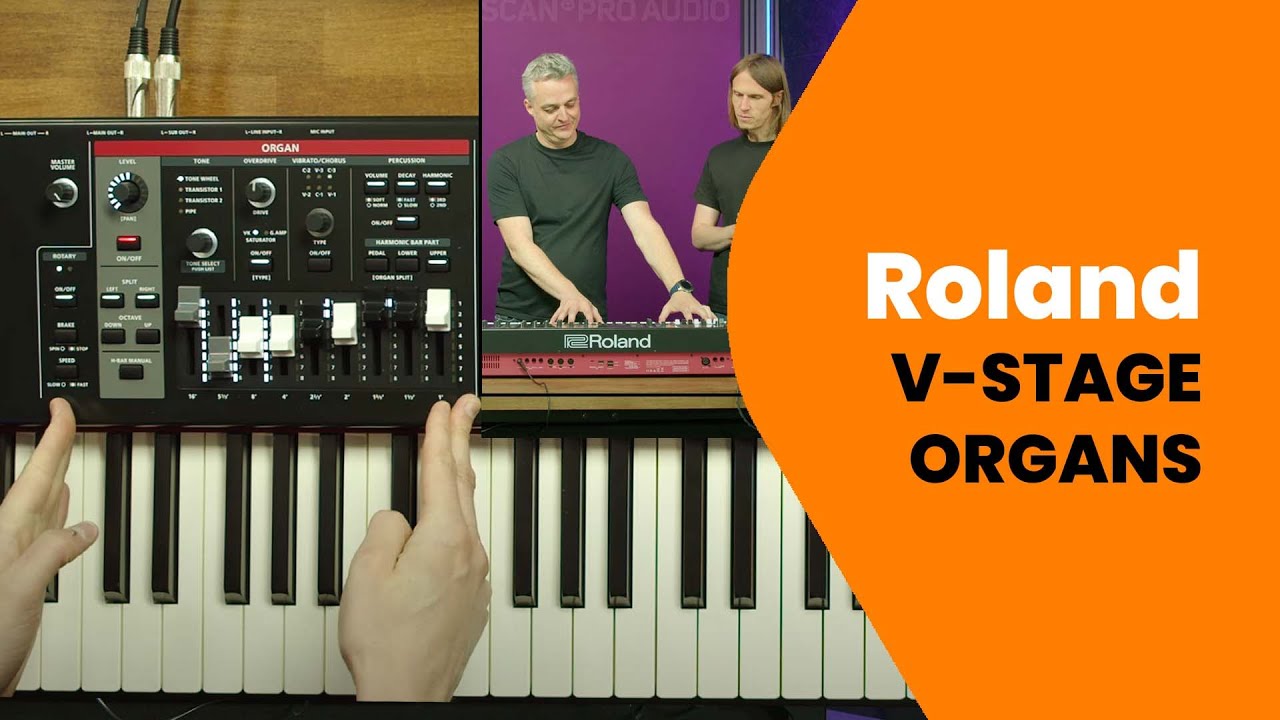 Roland V-STAGE Organs!