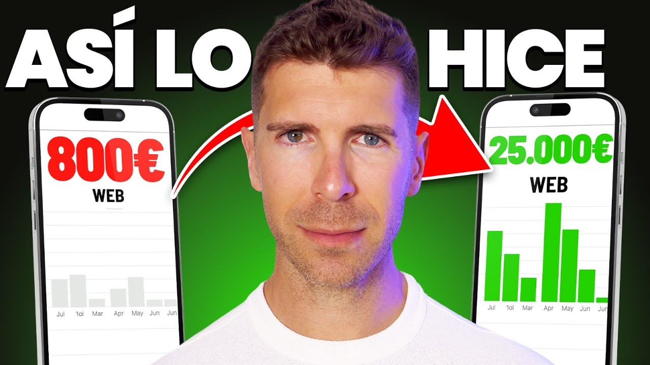 Cómo pasar de vender webs a 800€ a venderlas por 25.000€ 💸 con David Lozano