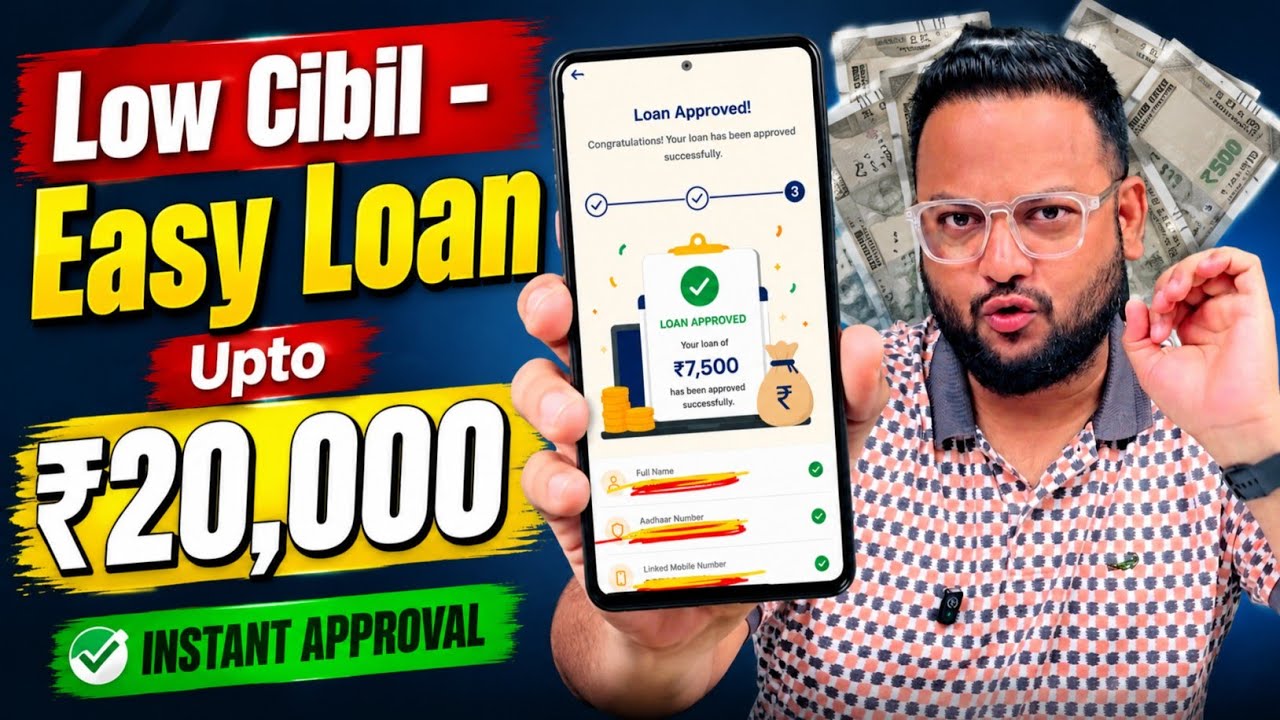 Top 2 Loan Apps For Low CIBIL Score | Best 2 Loan Apps 2026 | Aadhar Loan Review 2026