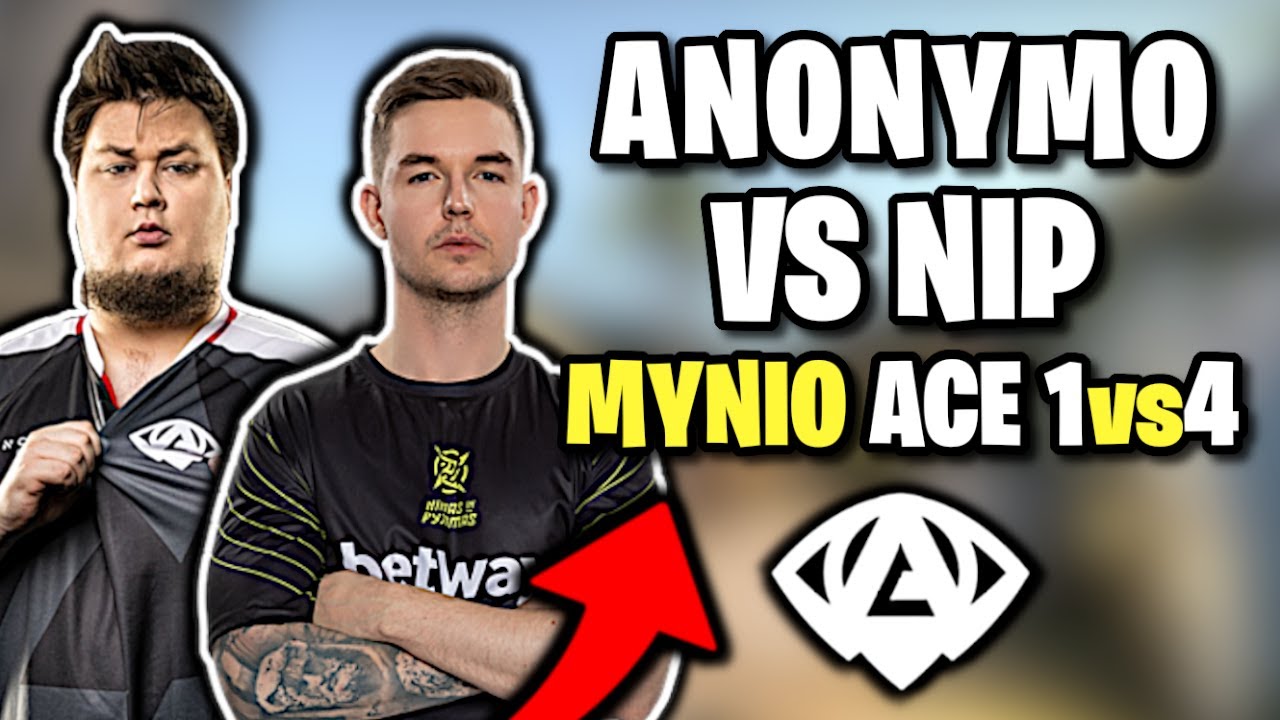 ANONYMO VS NIP!!! MYNIO ACE CLUTCH 1vs4, DEBIUT DEV1CE-a, ROAD TO MAJOR - CSGO BEST MOMENTS