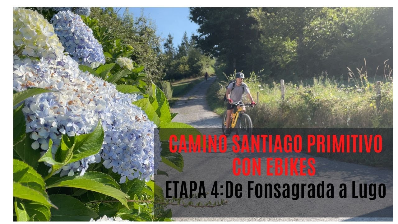 Camino Santiago Primitivo con ebikes 4: Fonsagrada-Lugo