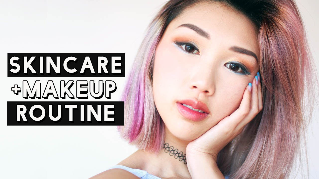 Japanese Skincare + Makeup Routine