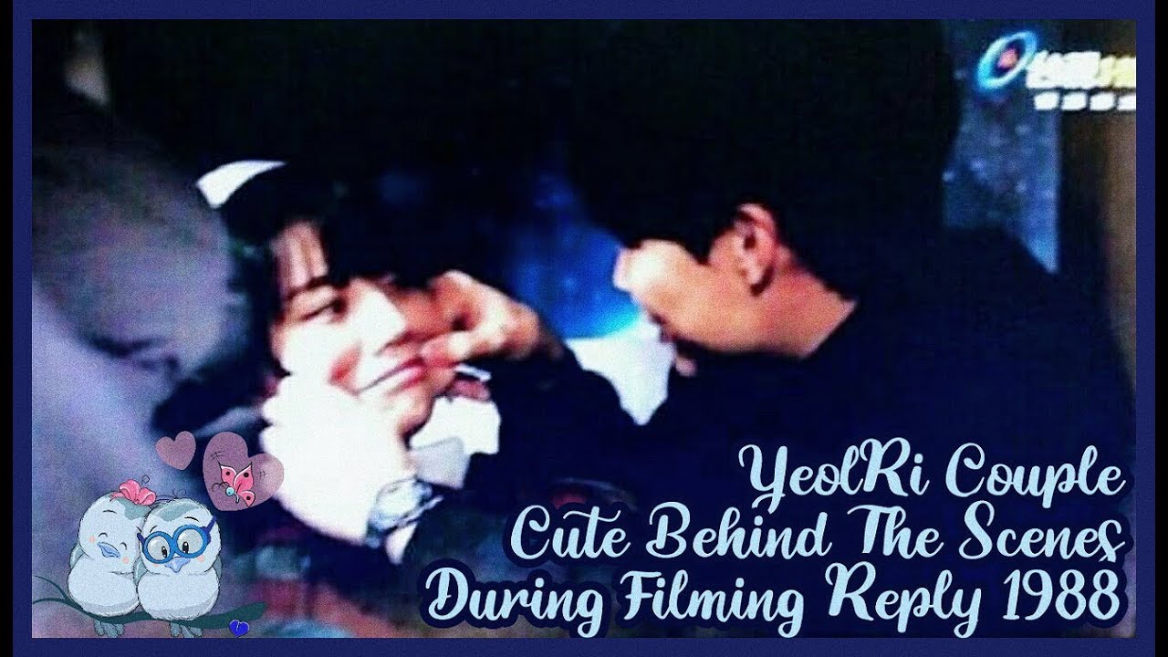 [BTS] Ryu Jun Yeol & Hyeri Behind the scenes of Reply 1988 (Deok Sun&Jung Hwan)