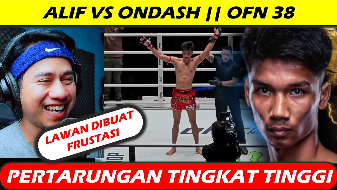BUAT FRUSTASI LAWAN, ALIF BERTARUNG DENGAN OTAK BUKAN DENGAN OTOT
