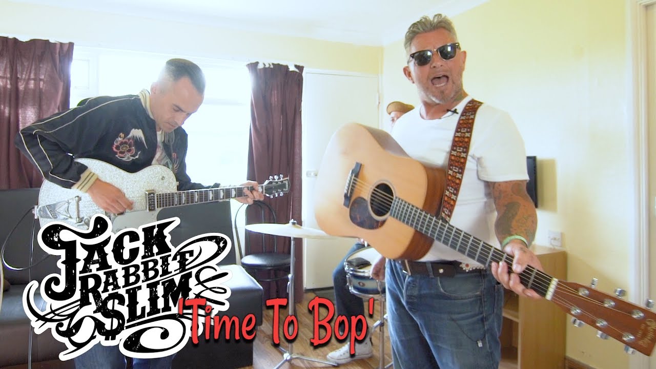 'Time To Bop' JACK RABBIT SLIM (Rockabilly Rave) BOPFLIX SESSIONS