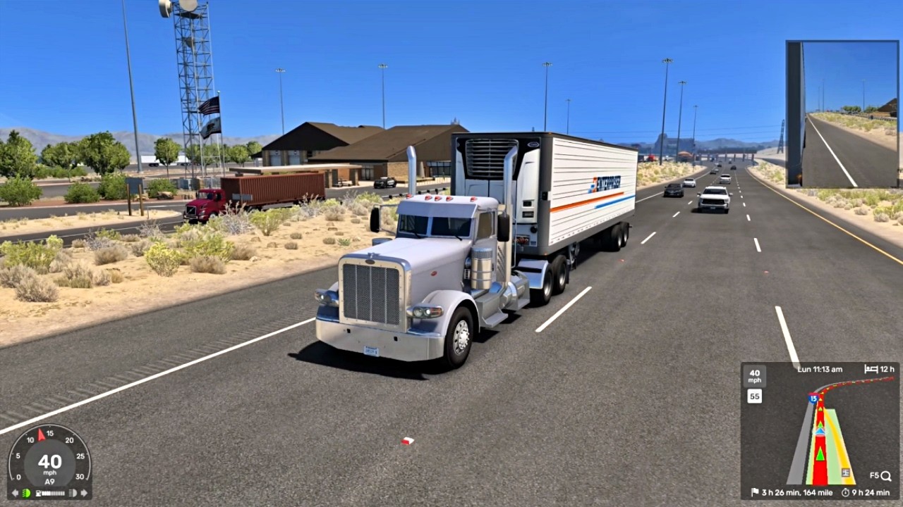 Heavy Soil Transport in American Truck Simulator 🚛 | Realistic Truck Driving & Long Haul Delivery