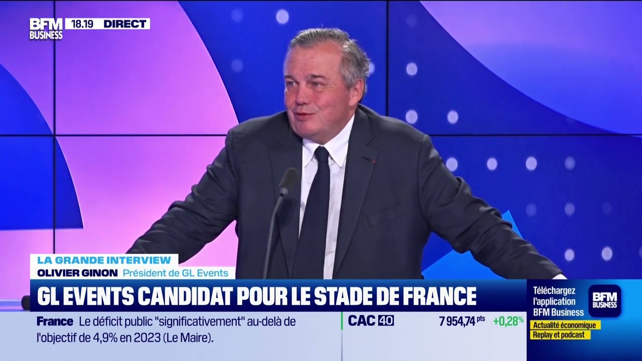 Olivier Ginon (GL Events) : JO 2024, 