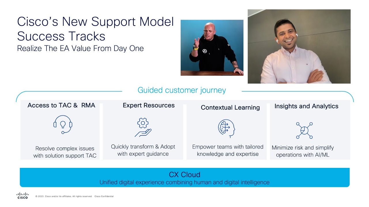 Cisco Success Tracks Empowering EA session