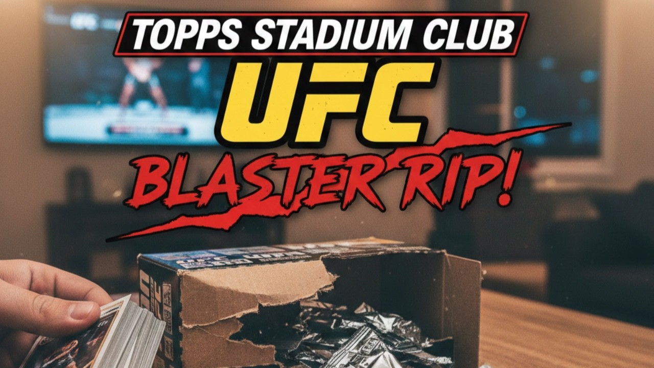 Topps Stadium Club UFC Blaster Rip! Можно нам что-нибудь крутое?