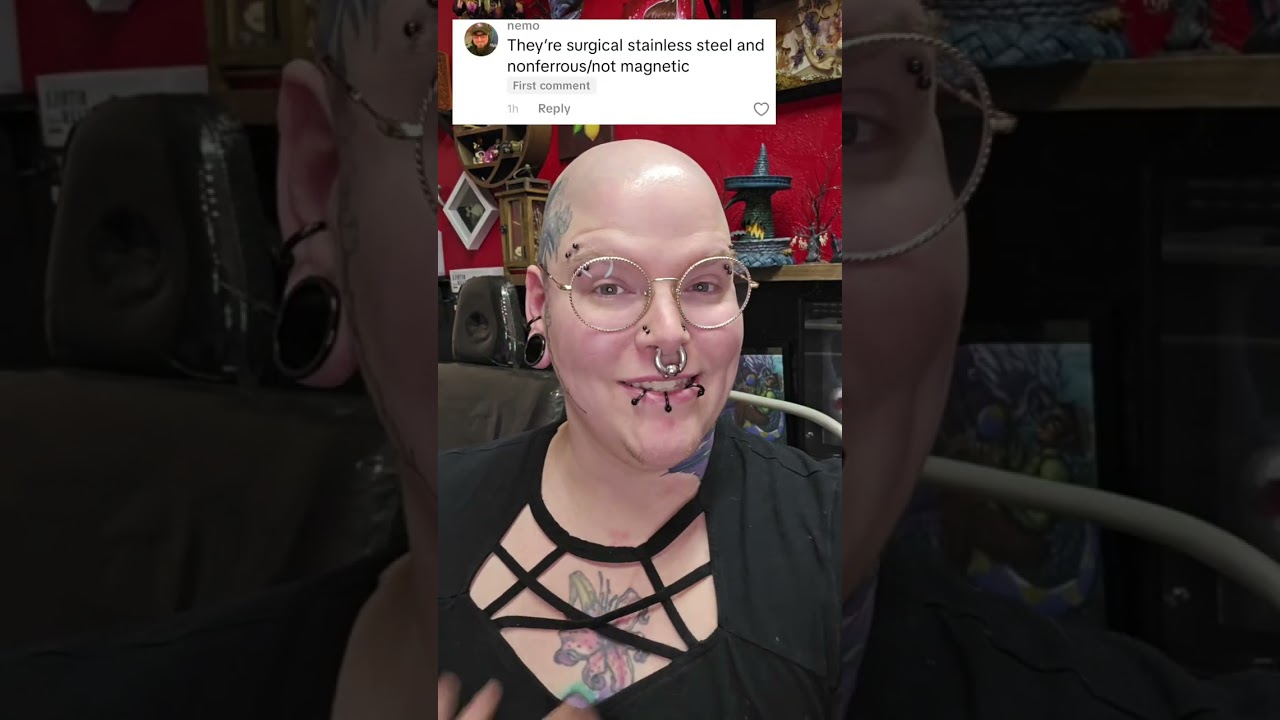 Piercing jewelry vs metal detector