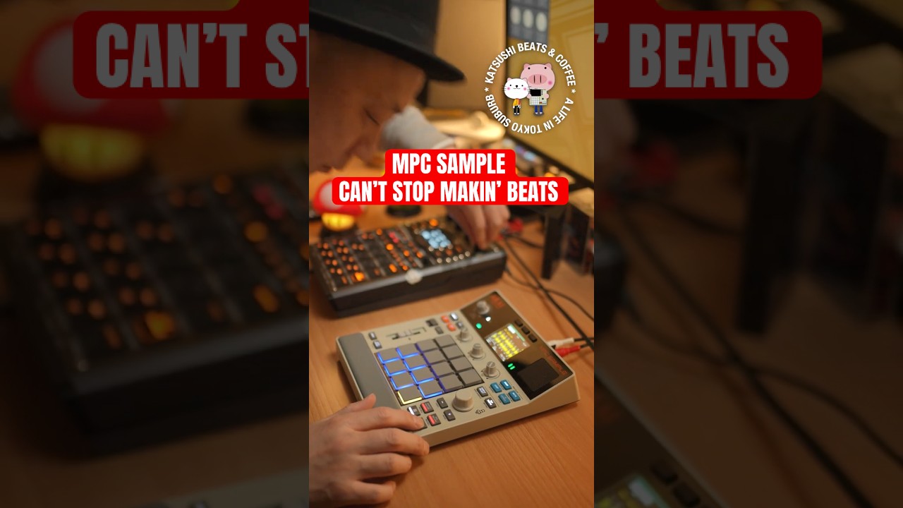 😆 AKAI MPC SAMPLE - Can&rsquo;t Stop Makin&rsquo; Beats!