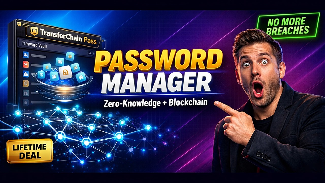 TransferChain Pass: The Best Secure 1Password Alternative?