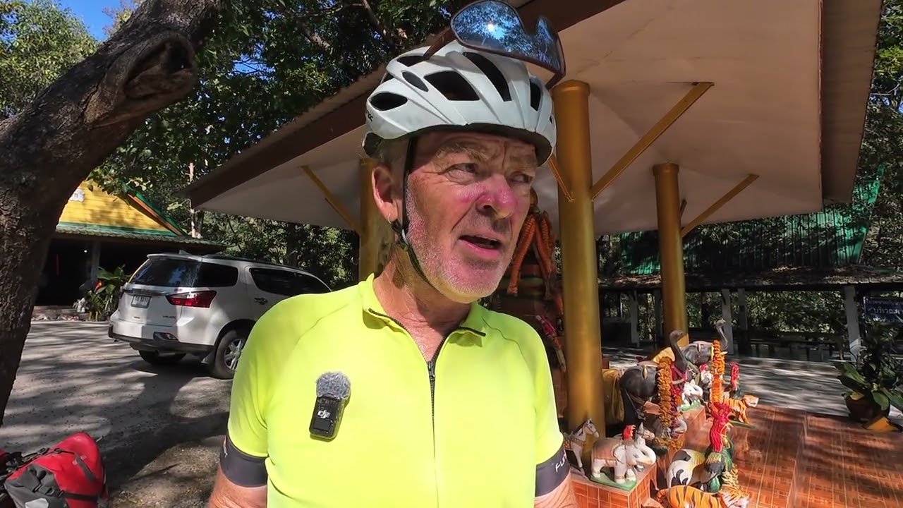33rd ride Chiang Rai to Laos. Crossed the border and had to remember what side of the road to be on.