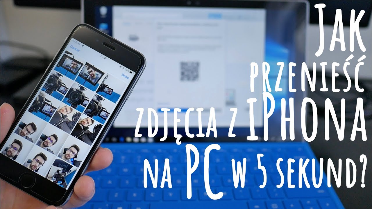 Jak przenieść ZDJĘCIA📷z iPHONA📱na PC💻w 5 sekund!?