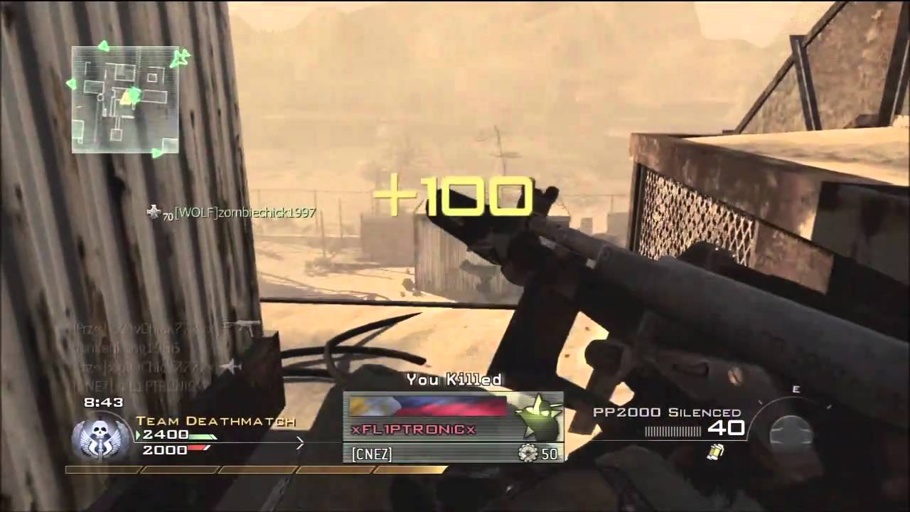 MW2: Nuke 40-1 on Rust with UMP45 (RE4L WARRIOR)