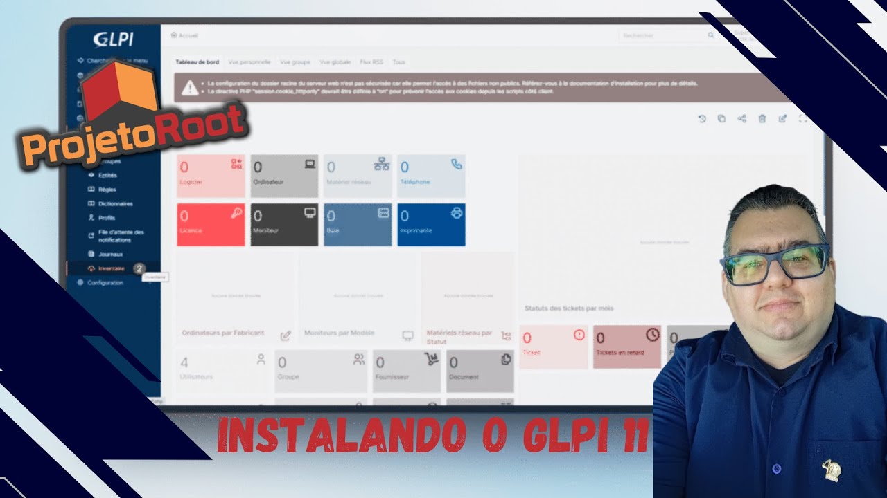 Instalando o GLPI11 no Debian 13 #ProjetoRoot