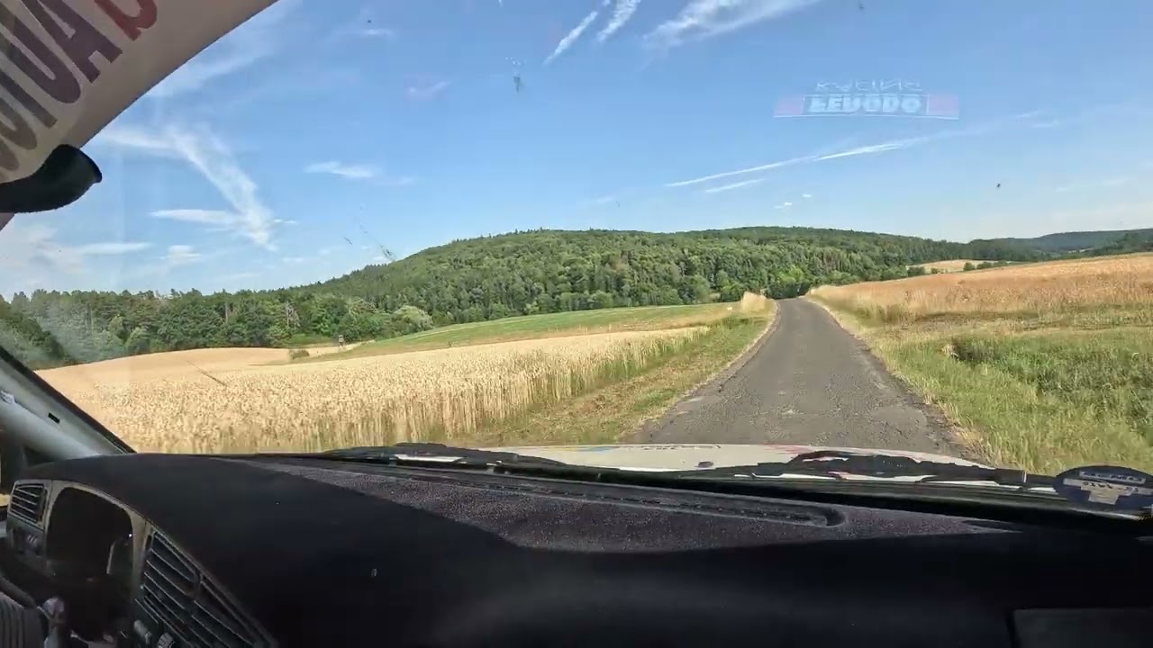 Grabfeldrallye 2025 Wp 4 Baunachgrund Jürgen Gebhardt/Thomas Puchta VW Golf III