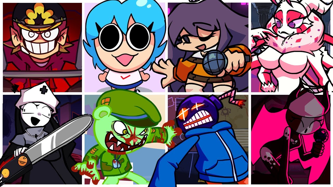 Challeng-EDD but Every Turn a Different Character Sings 🎤 (FNF Challeng-EDD but Everyone Sings It) 🎶