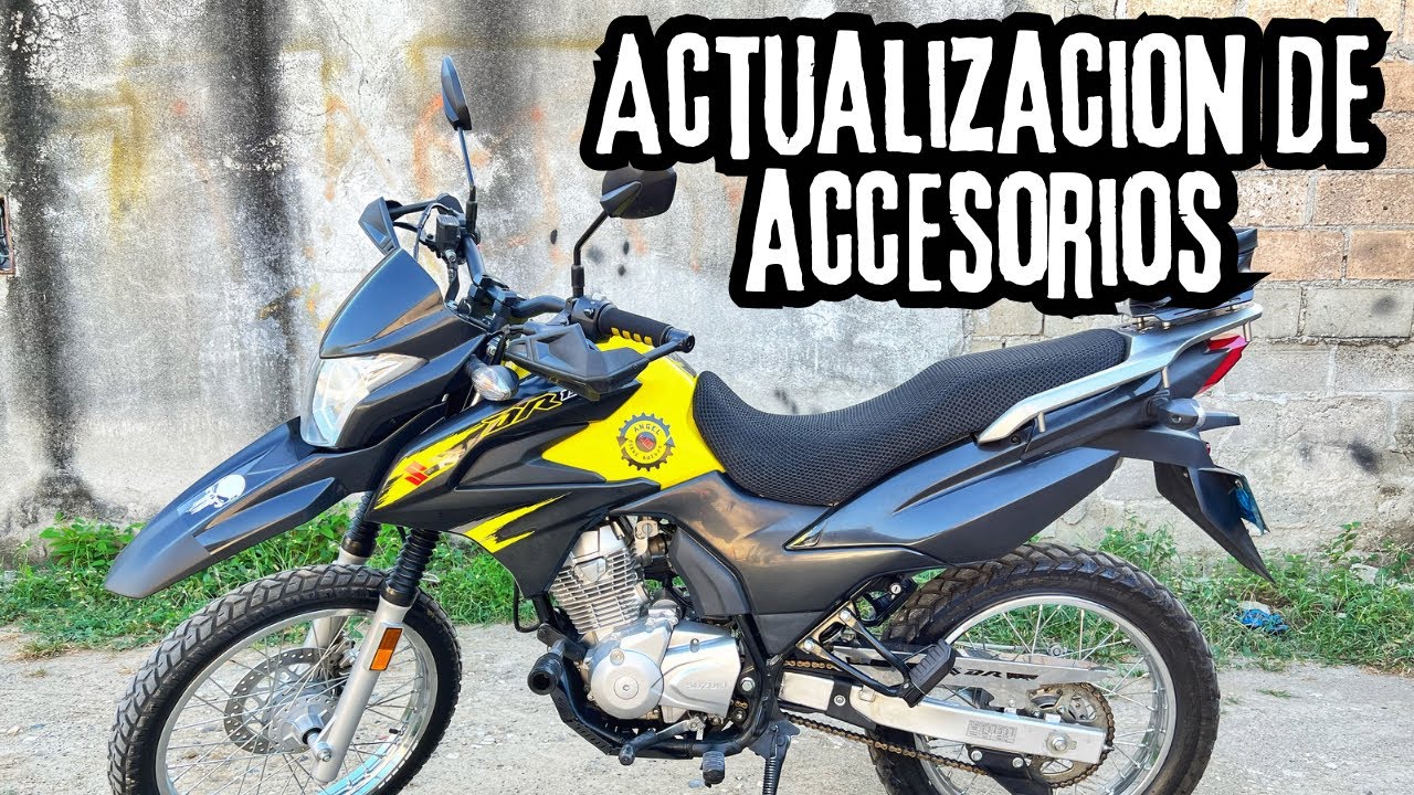 ACTUALIZACIÓN de accesorios de la SUZUKI DR 150 o Haojue Nk 150🛒