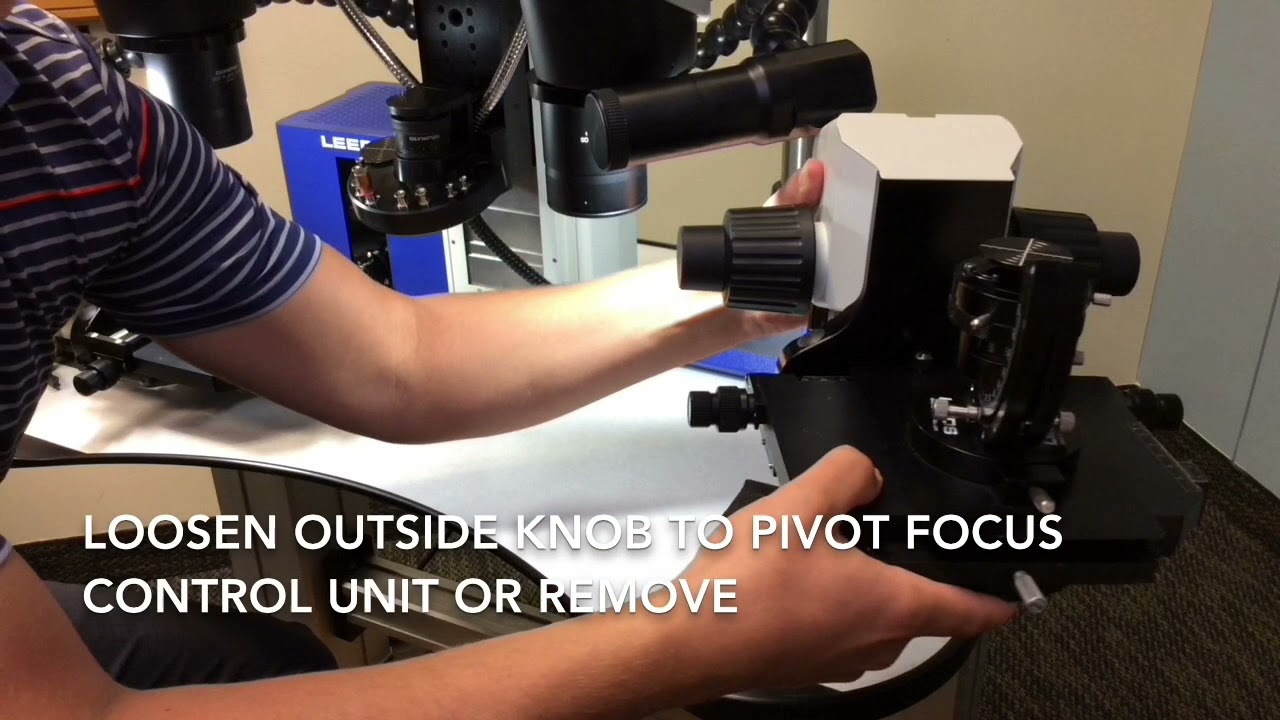 LCF3 Maximizing Stage Travel and Adjusting Focus Positioner