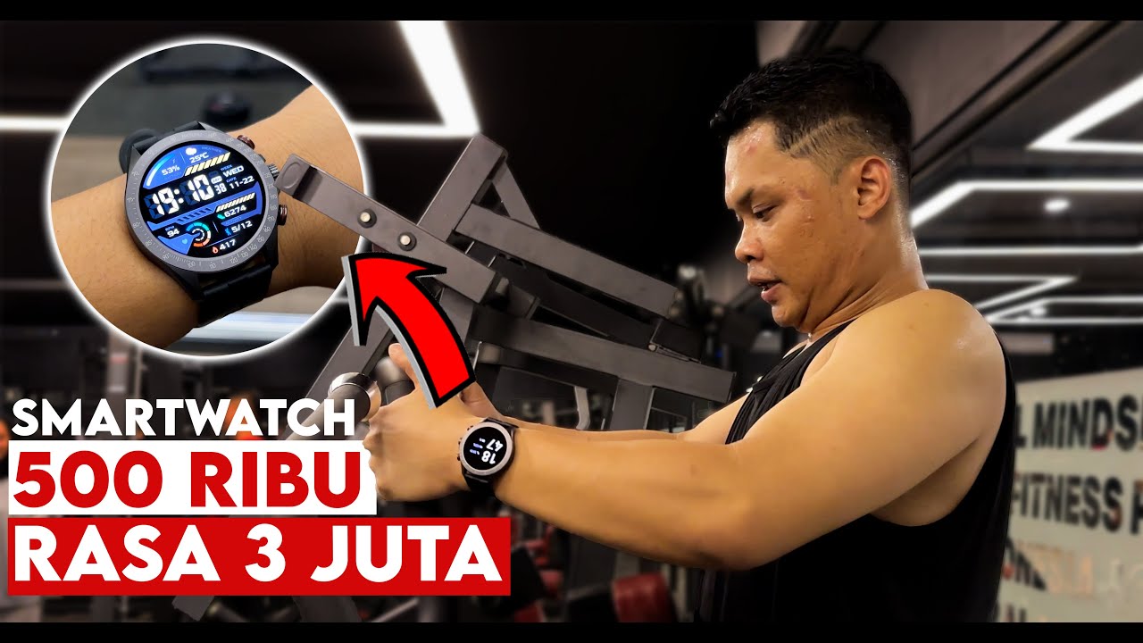 TERLALU MURAH ! Smartwatch 500 Ribuan rasa 3 Jutaan ! Ft. Haylou Solar Pro LS18