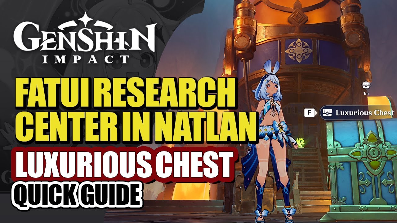 Fatui Phlogiston Research Center Quick Guide | Luxurious Chest & 3 Pyroculus | Genshin Impact 5.0