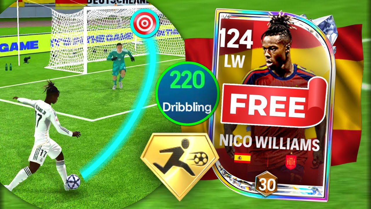 124 OVR NICO WILLIAMS is UNSTOPPABLE ! RAPID PLAYSTYLE 🤯