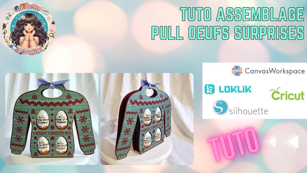 TUTO MONTAGE PULL MOCHE OEUFS SURPRISES