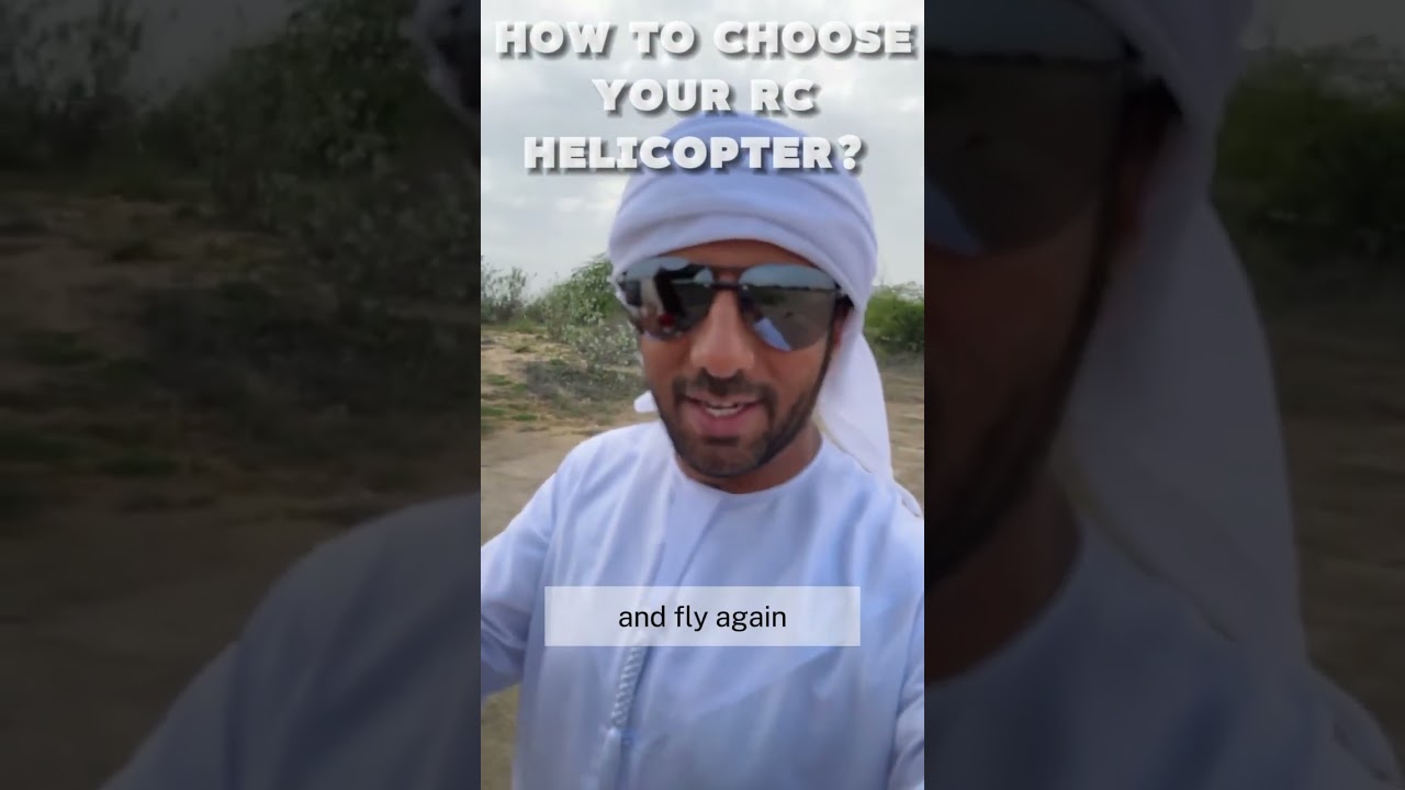 How to Choose Your RC Helicopter? Learn More with Tareq Alsaadi #goosky #rcfly #rchelicopters