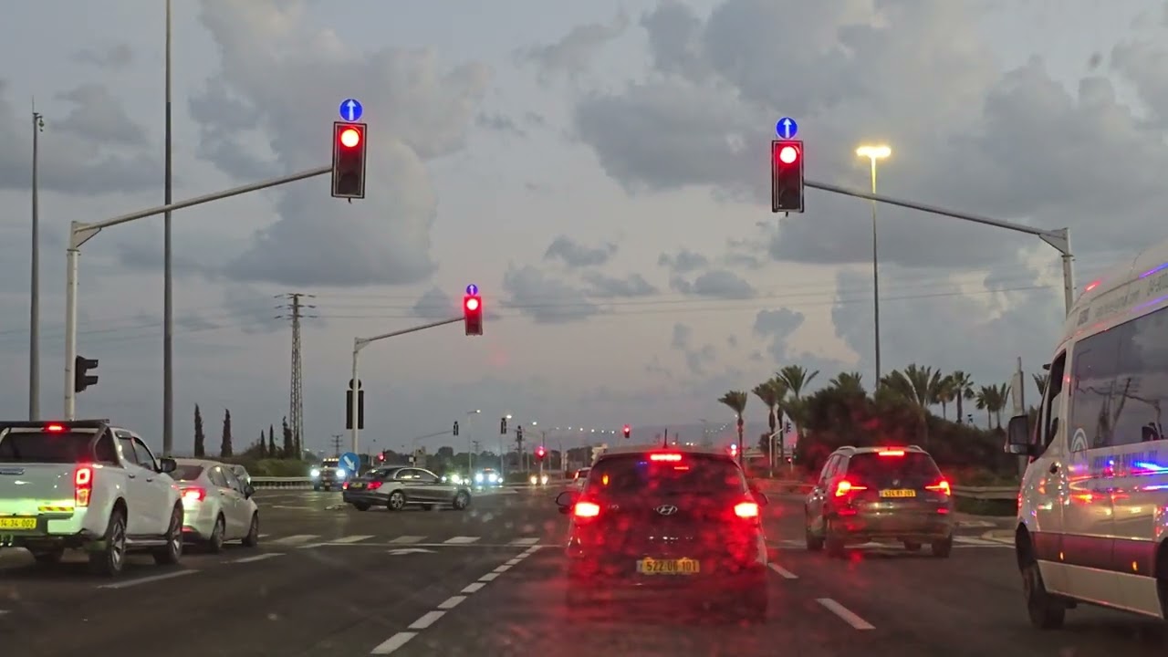 מנהריה לאזור תעשייה עמק חפר דרך הכבישים 6 ו-9 Nahariya to Emek Hafer industrail zone via hwy 6 & 9